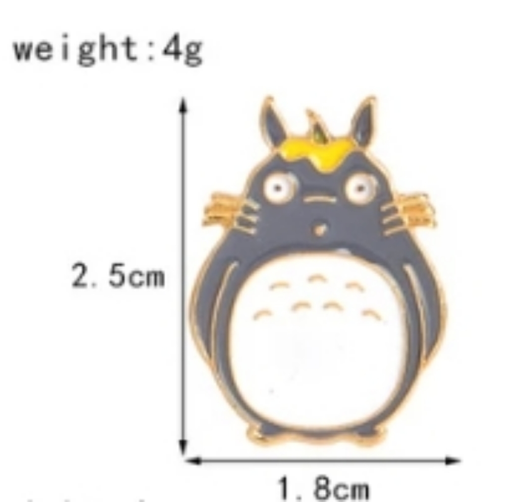 My neighbor totoro brooch enamel pin